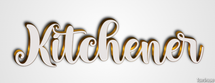 Kitchener Effetto testo