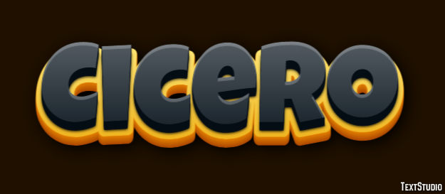 Cicero Text Effect