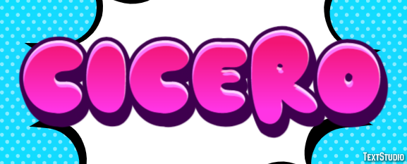 Cicero Text Effect