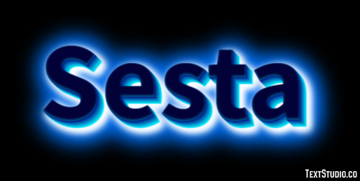 Sesta Efekt tekstowy