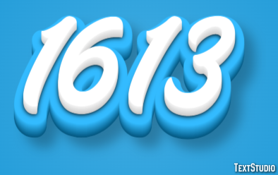 1613 Efecto de Texto