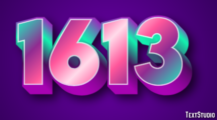 1613 Efecto de Texto