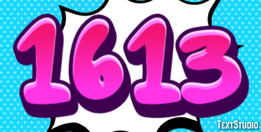 1613 Efecto de Texto