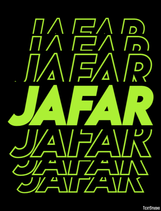 Jafar Texteffekt