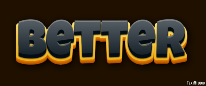 Better Texteffekt