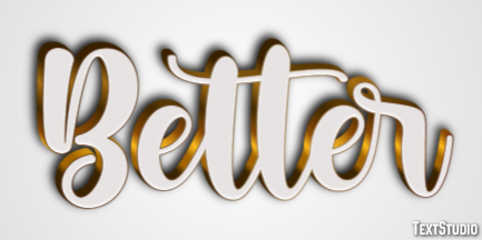 Better Texteffekt