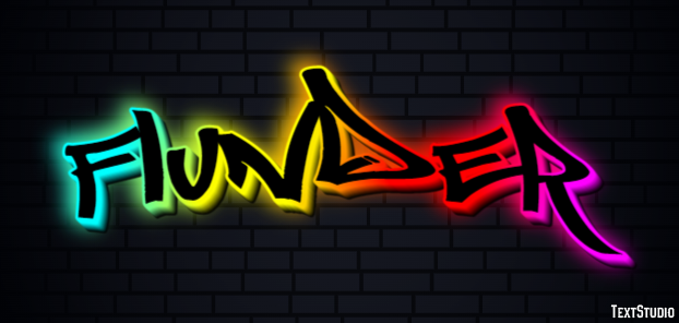 Flunder Texteffekt