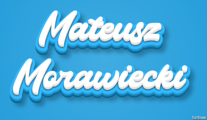 Mateusz Morawiecki Efeito de texto