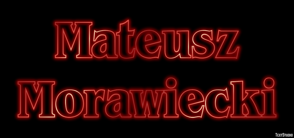 Mateusz Morawiecki Efeito de texto