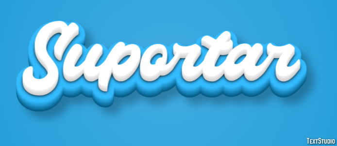 Suportar Texteffekt