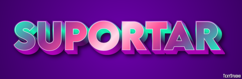 Suportar Texteffekt
