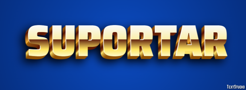 Suportar Efeito do texto