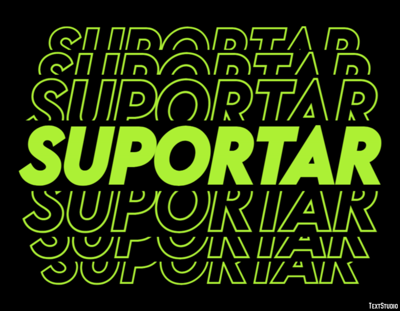 Suportar Texteffekt