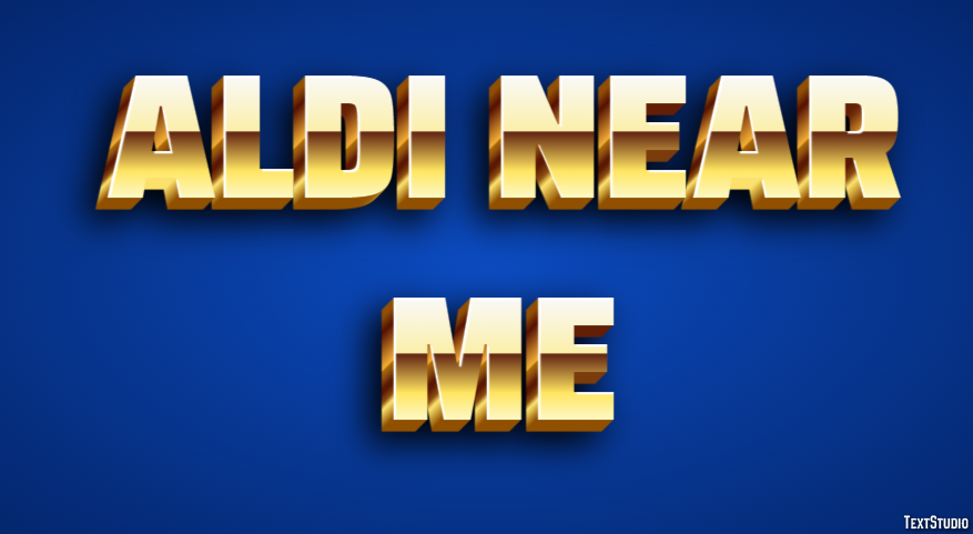 Aldi Near Me Effetto testo