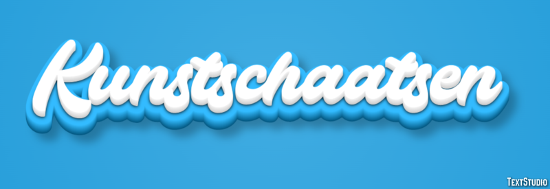 Kunstschaatsen Efecto de texto