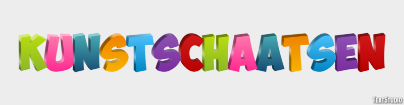 Kunstschaatsen Efecto de texto