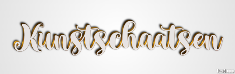 Kunstschaatsen Efecto de texto