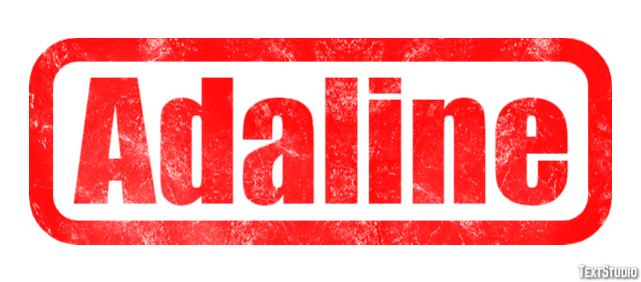 Adaline Text Effect