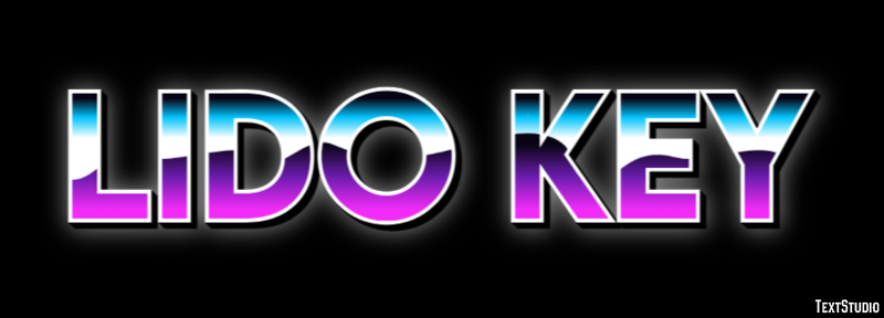 Lido Key Texteffekt