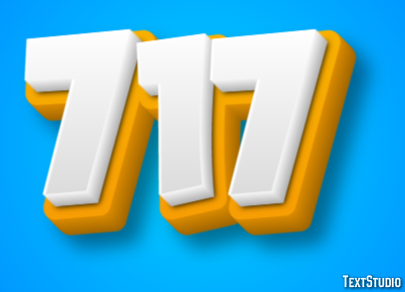 717 Text Effect
