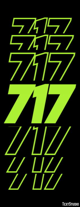 717 Text Effect