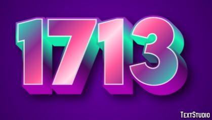 1713 Efecto de Texto