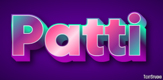 Patti Efecto de texto