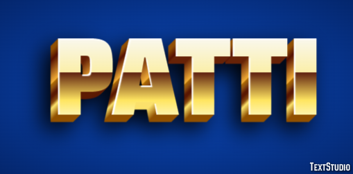 Patti Efekt tekstowy