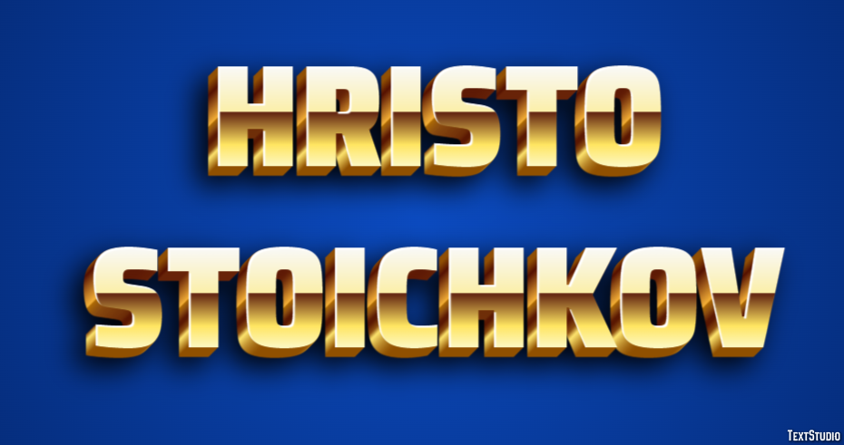 Hristo Stoichkov Efecto de Texto