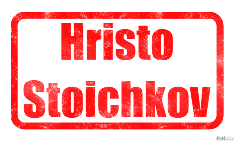 Hristo Stoichkov Efecto de texto