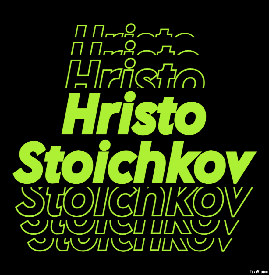 Hristo Stoichkov Efecto de Texto