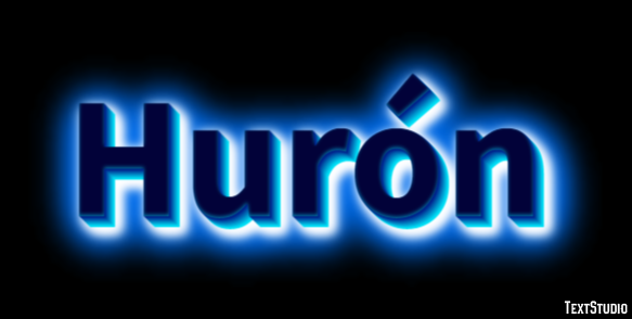 Hurón Efecto de texto