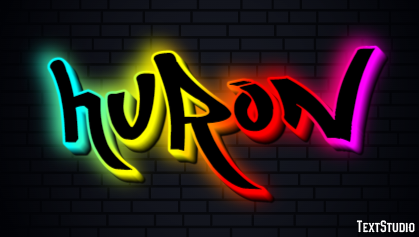 Hurón Efecto de texto