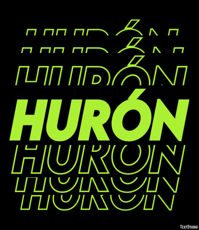 Hurón Efecto de Texto