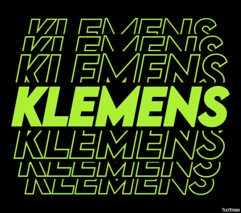Klemens Efekt tekstowy