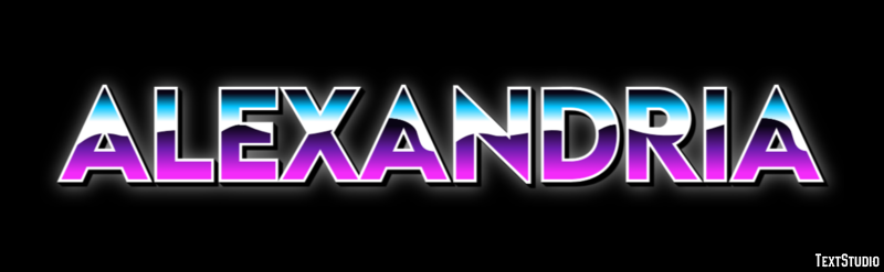 Alexandria Text Effect