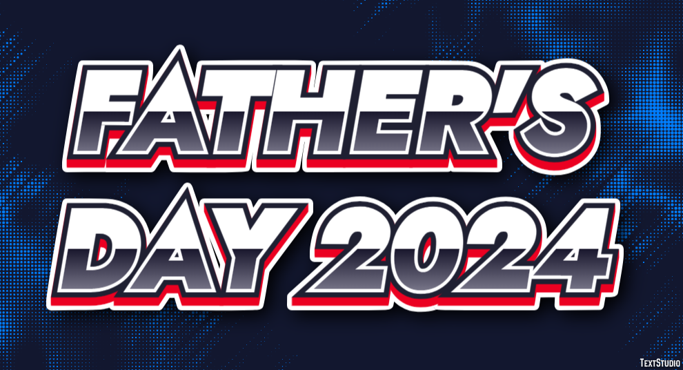 Father's Day 2024 Efekt tekstowy