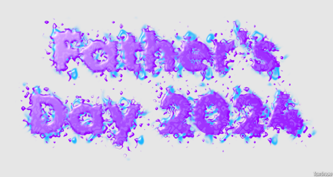 Father's Day 2024 Efekt tekstowy