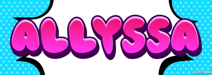 Allyssa Text Effect