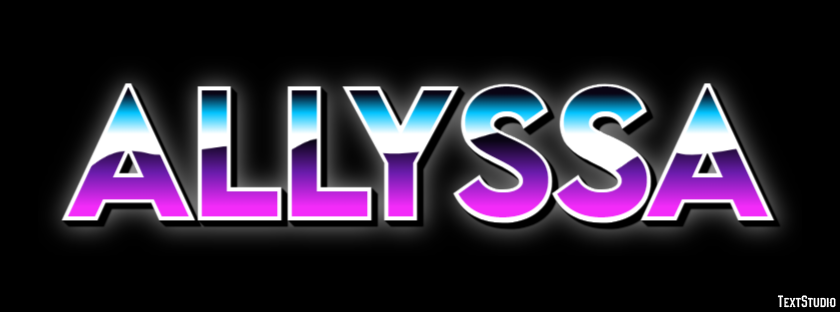 Allyssa Text Effect