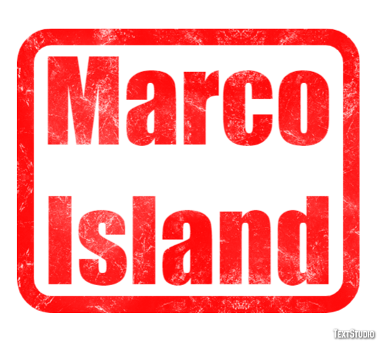 Marco Island Efekt tekstowy