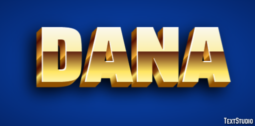 Dana Text effect