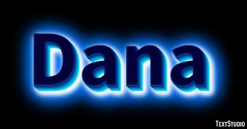 Dana Text effect