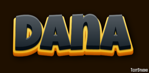 Dana Text Effect