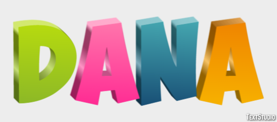 Dana Text Effect