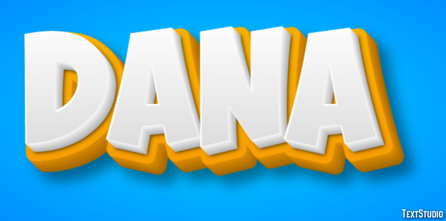 Dana Text Effect