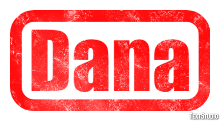 Dana Text effect