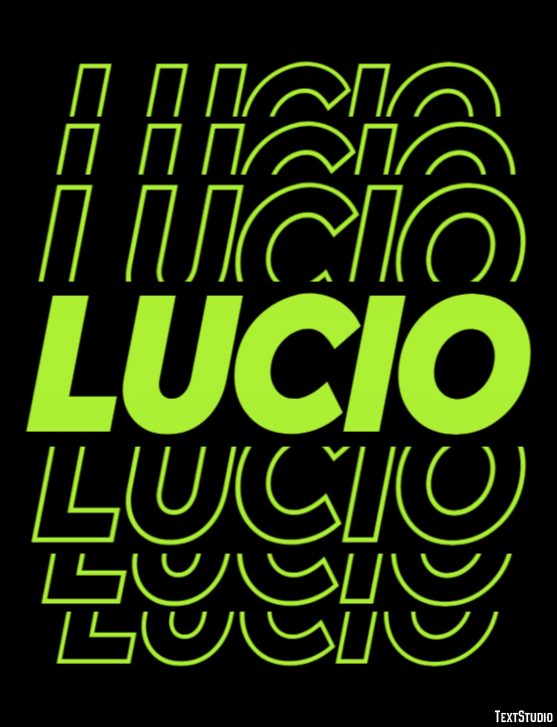 Lucio Efecto de Texto