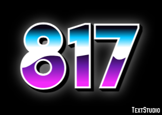 817 Text Effect