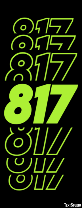 817 Text Effect